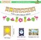 17-Piece Hello Summer Party Decor Set | Premium Burlap Banner & Hawaiian Garland, No-DIY Classic HD-Printed Tropical Luau Decorations for Birthday, Baby Shower & Pool Party